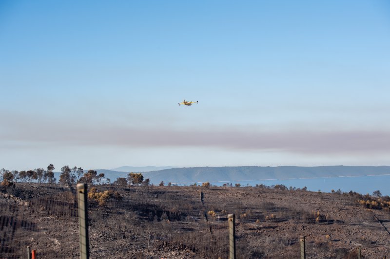 Posljedice velikog požara na Čiovu