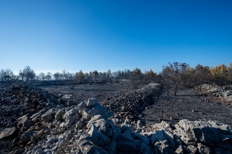 Posljedice velikog požara na Čiovu