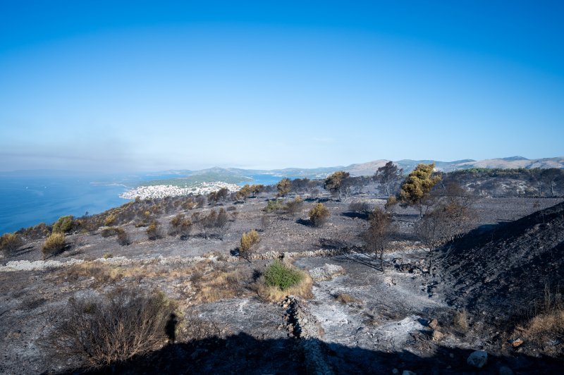 Posljedice velikog požara na Čiovu