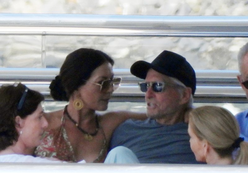 Catherine Zeta-Jones i Michael Douglas na ljetovanju