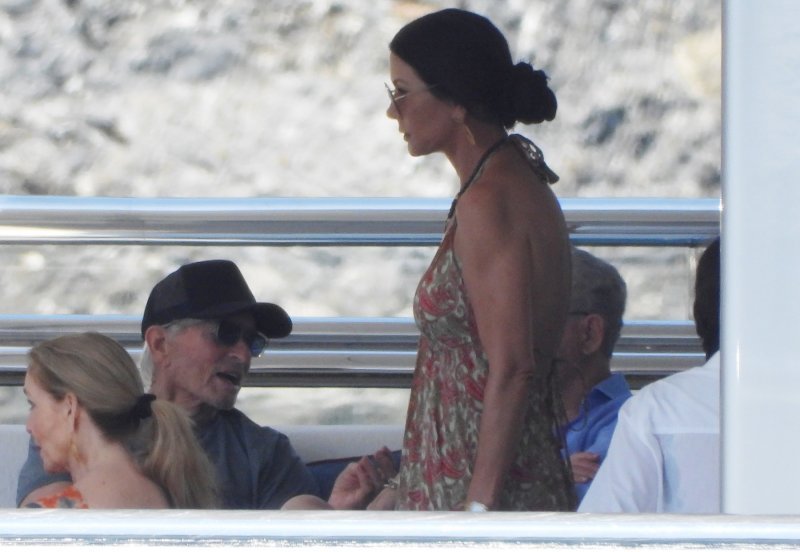 Catherine Zeta-Jones i Michael Douglas na ljetovanju