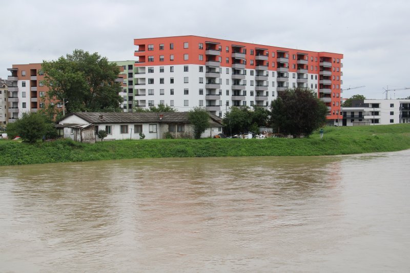 Nabujala Sava u Zagrebu