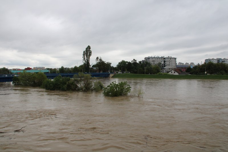 Nabujala Sava u Zagrebu