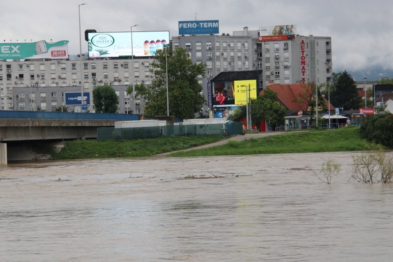 Nabujala Sava u Zagrebu