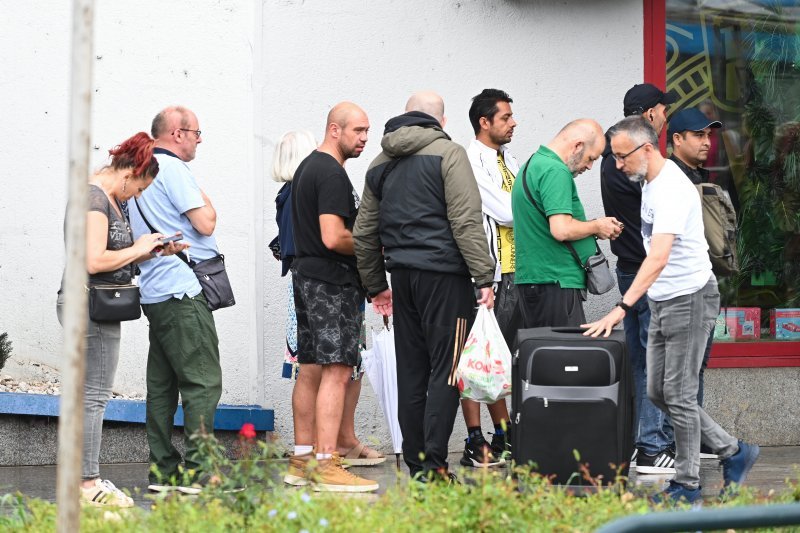 Guzva ispred Konzuma na autobusnom kolodvoru u Zagrebu