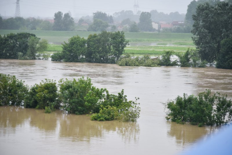 Sava poplavila nasip ispod Domovinskog mosta