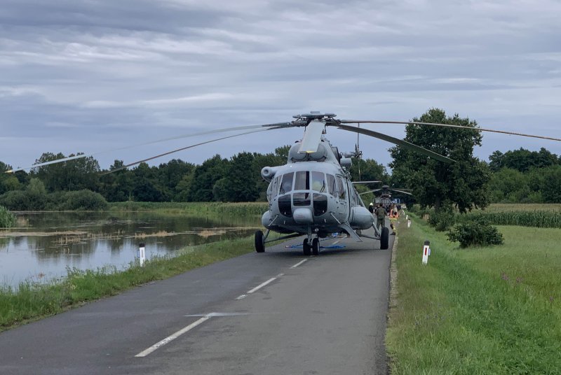 Hrvatski helikopter u Sloveniji