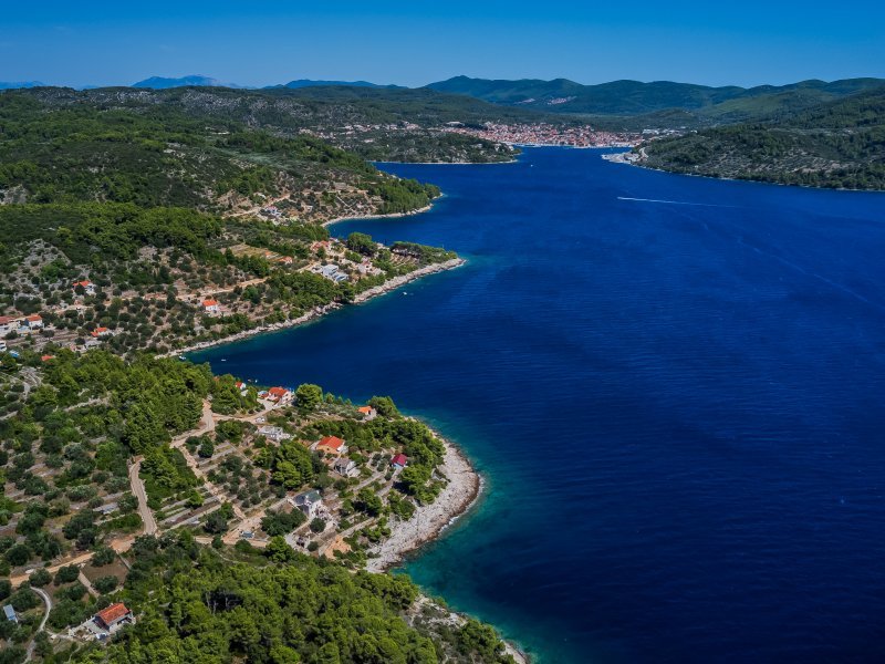 Drevna cesta kod Korčule