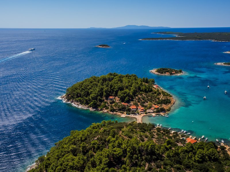 Drevna cesta kod Korčule