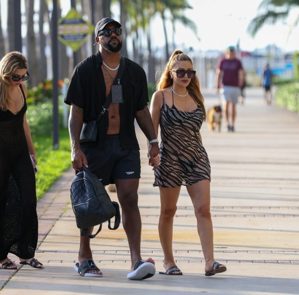 Larsa Pippen i Marcus Jordan