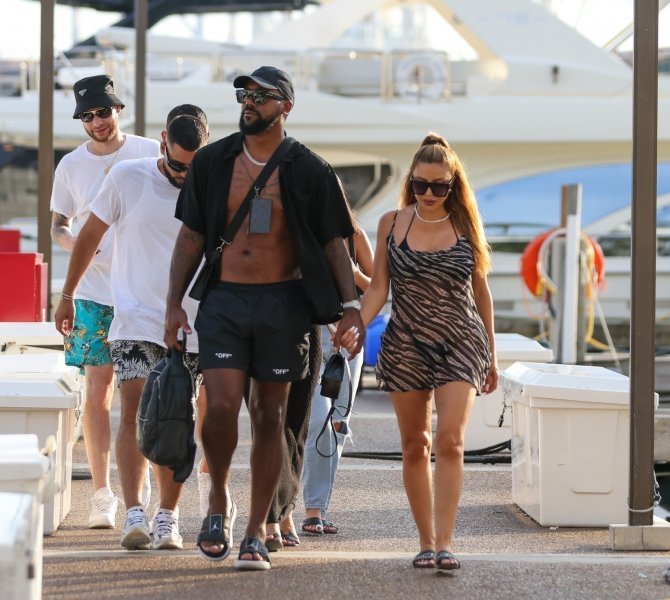 Larsa Pippen i Marcus Jordan