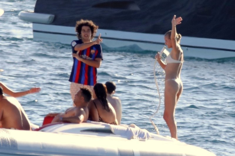 Ronaldo i Celina Locks na Formenteri