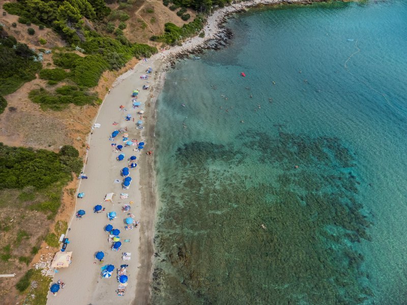 Plaža Vela Pržina na Korčuli