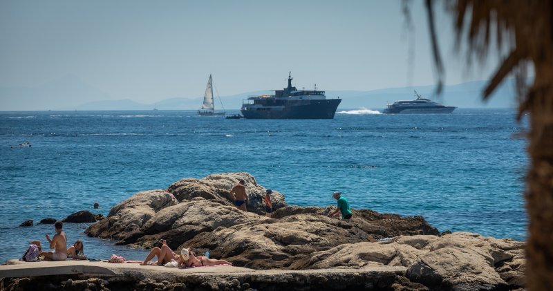 Gužva na plažama u Splitu