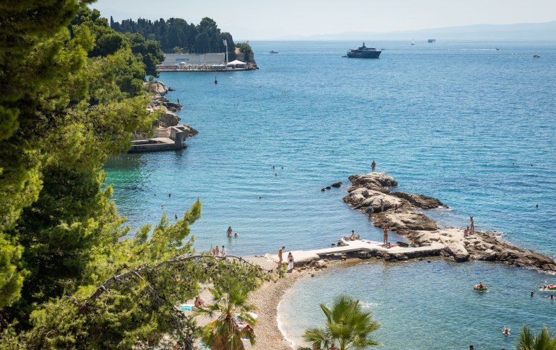 Gužva na plažama u Splitu