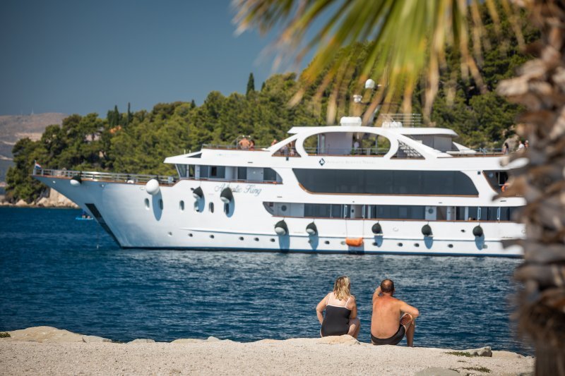 Gužva na plažama u Splitu