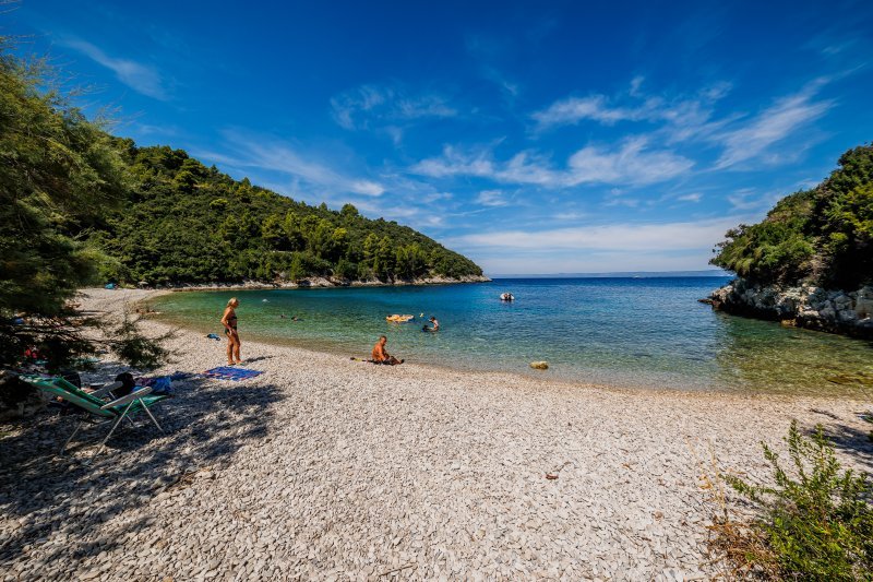 Uvala Samograd na otoku Korčuli