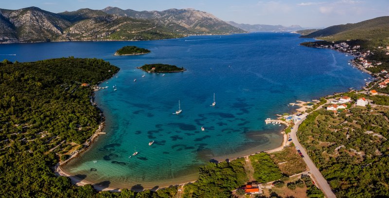 Uvala Kneže na Korčuli