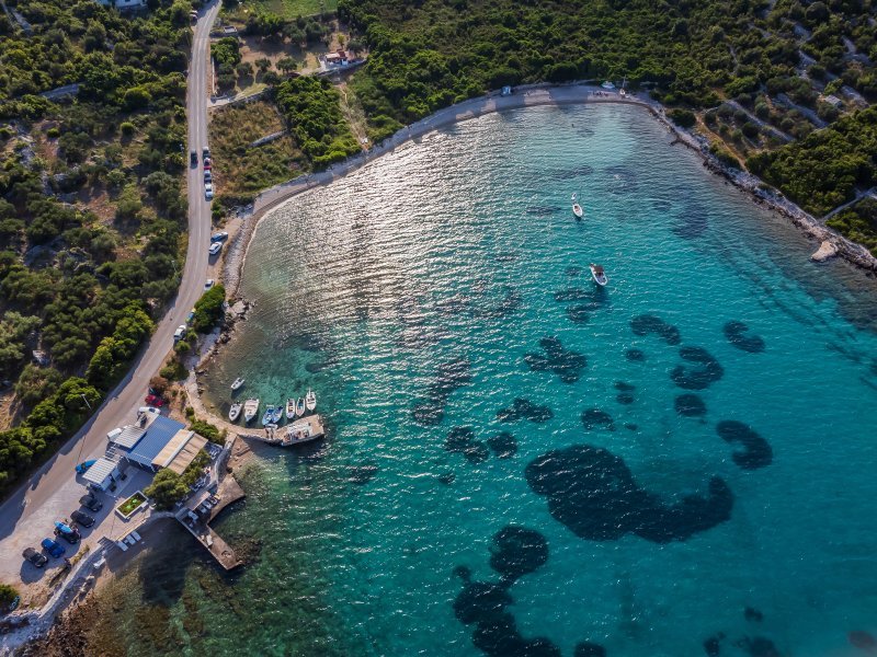 Uvala Kneže na Korčuli