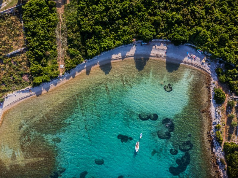 Uvala Kneže na Korčuli