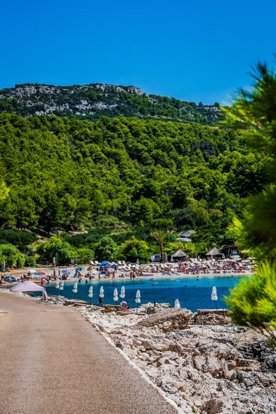 Uvala i otočić Pokonji Dol