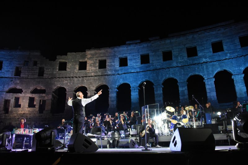 Koncert Zdravka Čolića u pulskoj Areni