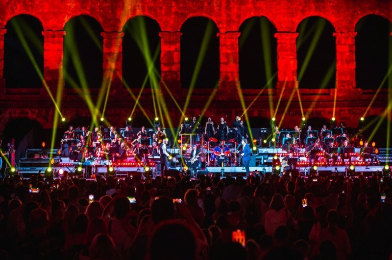 Koncert Zdravka Čolića u pulskoj Areni