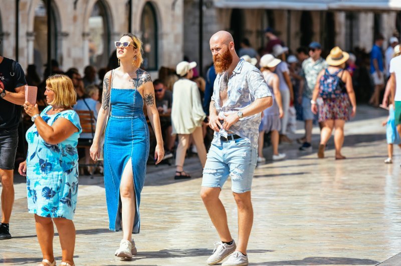 Ljetni stajlinzi na Stradunu