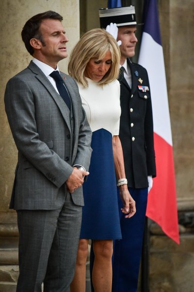 Emmanuel i Brigitte Macron