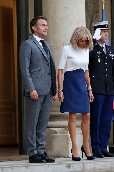 Emmanuel i Brigitte Macron