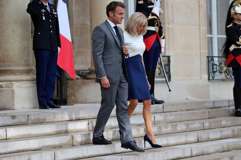 Emmanuel i Brigitte Macron