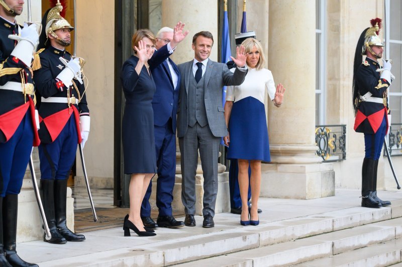 Emmanuel i Brigitte Macron