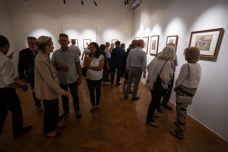 Otvorenje izložbe 'Andrija Medulić Schiavone - grafički genij manirizma' u Osijeku