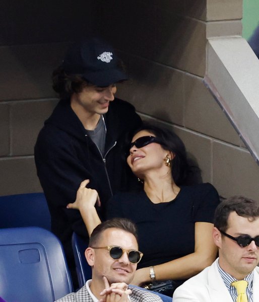 Kylie Jenner i Timothee Chalamet na US Openu