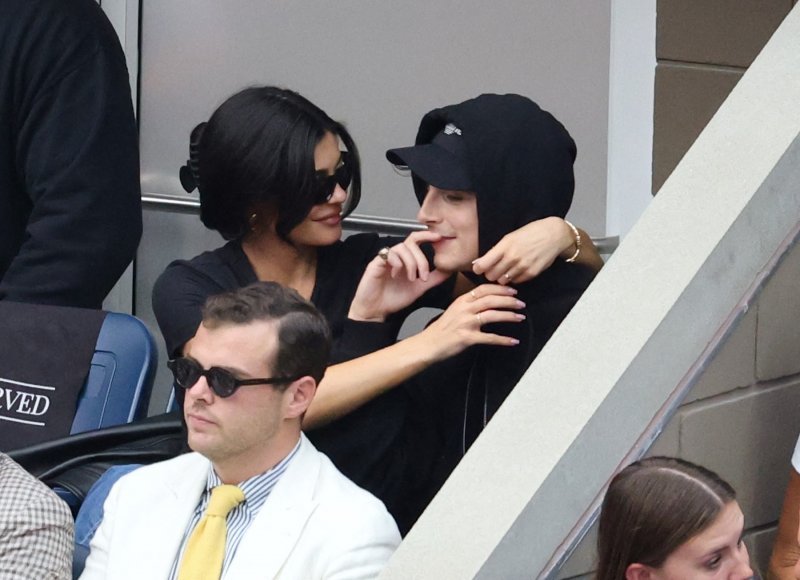 Kylie Jenner i Timothee Chalamet na US Openu