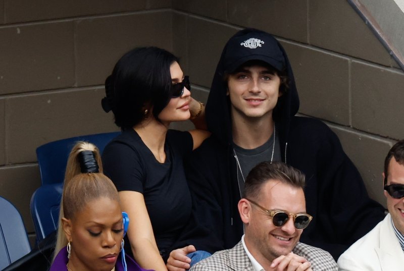 Kylie Jenner i Timothee Chalamet na US Openu