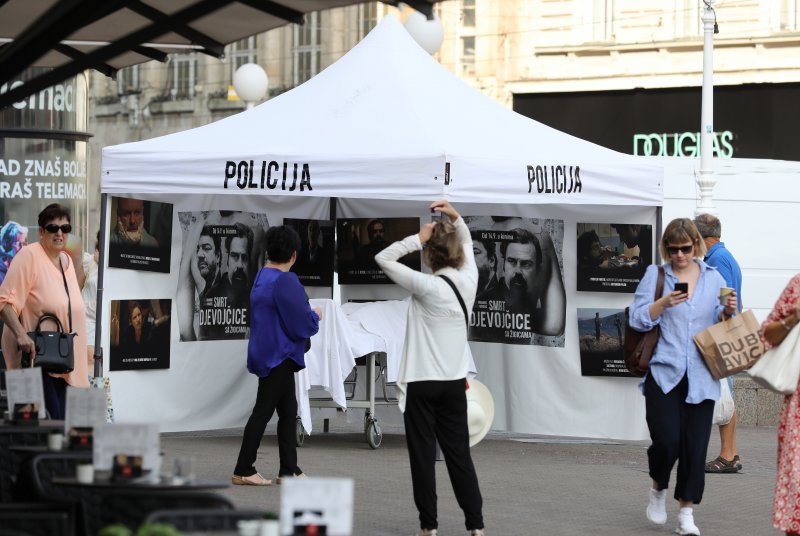Policija traži uklanjanje promotivnog šatora filma Smrt djevojčice sa žigicama