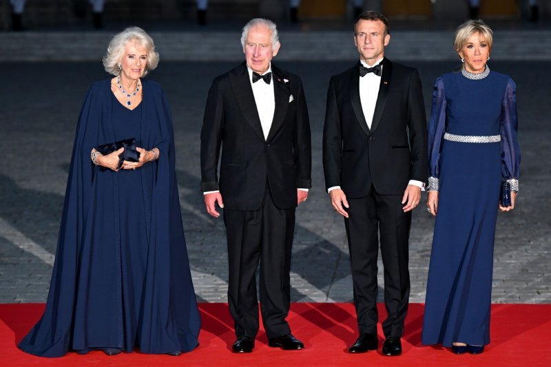 Kralj Charles III i Camilla & Emmanuel Macron i Brigitte Macron