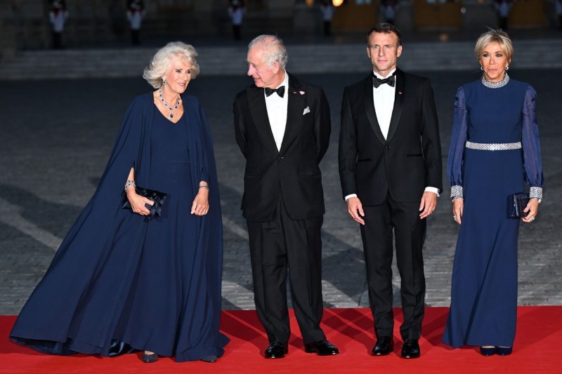 Kralj Charles III i Camilla & Emmanuel Macron i Brigitte Macron