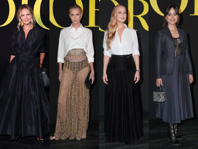 Elle Macpherson, Charlize Theron, Jennifer Lawrence, Jenna Ortega