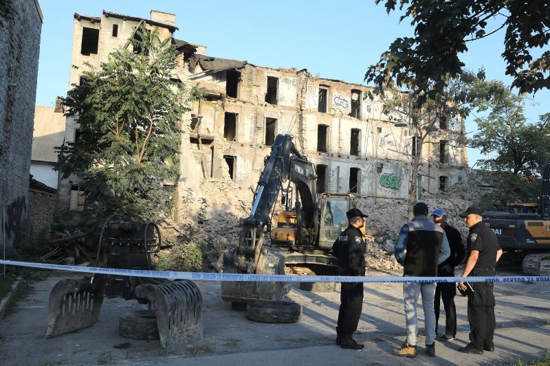 Tijekom rušenja zgrade u Paromlinskoj 17 pronađene podzemne prostorije