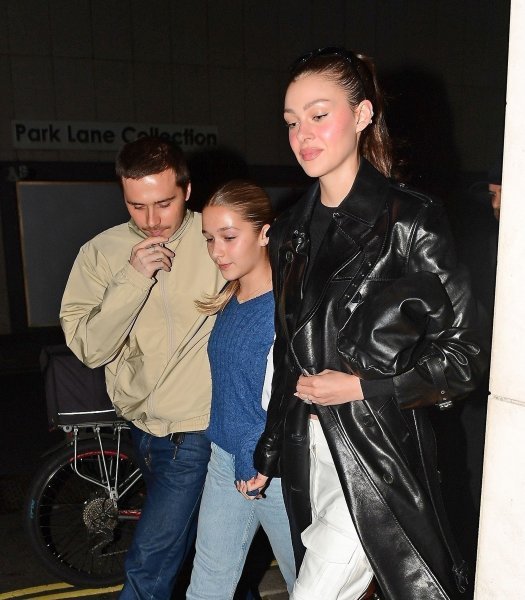 Harper Beckham, Brooklyn Beckham i Nicola Peltz