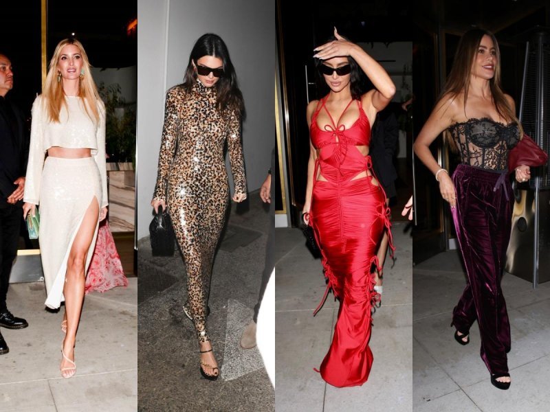 Ivanka Trump, Kendall Jenner, Kim Kardashian, Sofia Vergara
