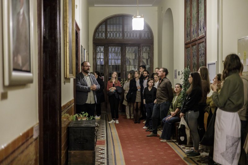 Obilazak zgrade Državnog arhiva u Zagrebu povodom zatvaranja Open House festivala