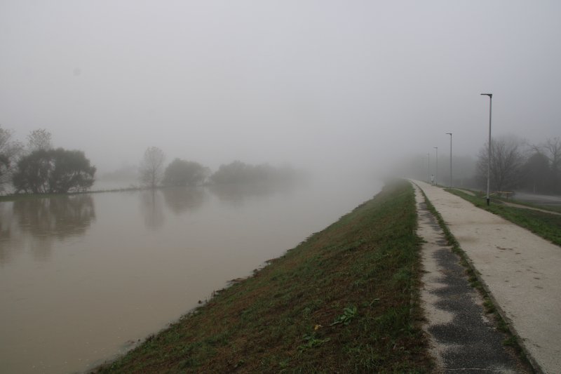 Sava se u Zagrebu izlila iz korita