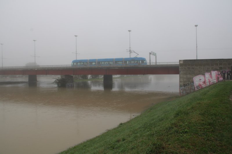 Sava se u Zagrebu izlila iz korita