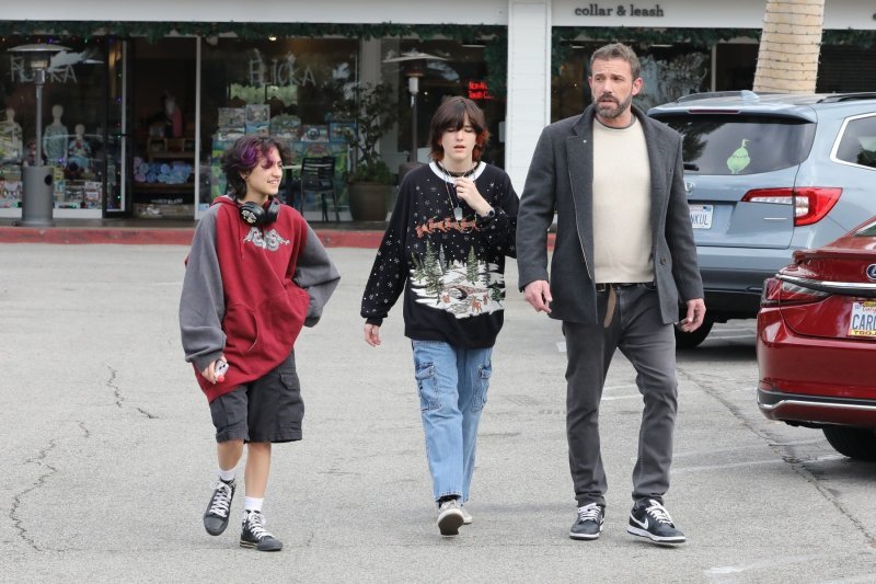 Ben Affleck u shoppingu sa Seraphine i Emme