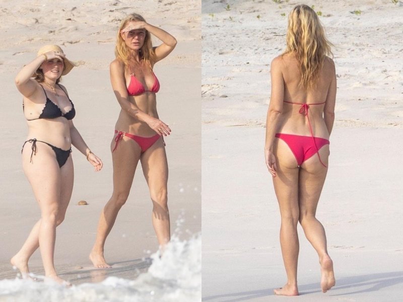 Gwyneth Paltrow na plaži