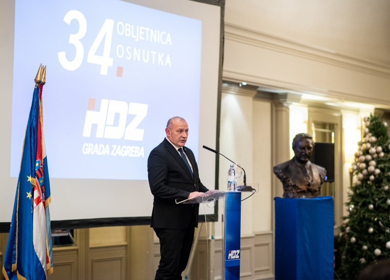 Andrej Plenković na proslavi 34. obljetnice osnivanja HDZ-a
