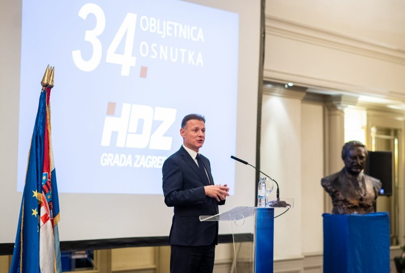 Gordan Jandroković na proslavi 34. obljetnice osnivanja HDZ-a